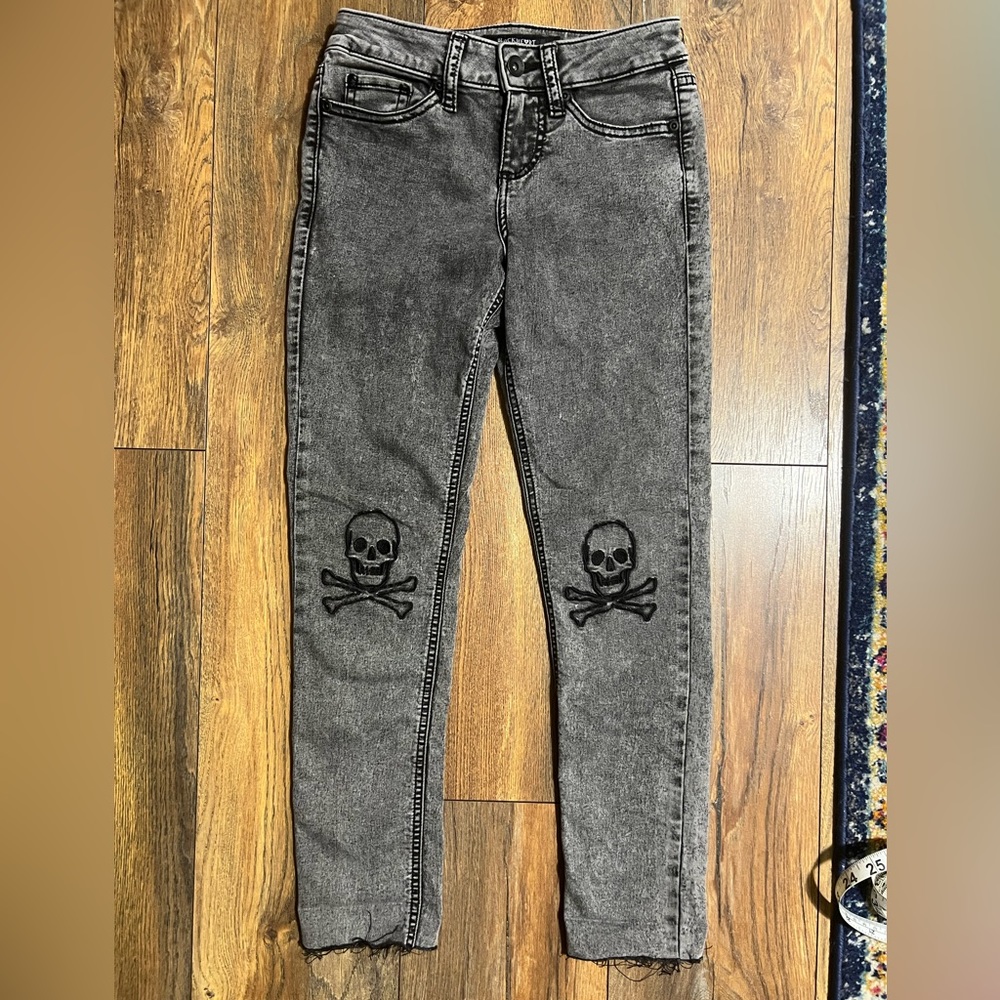 Black Heart | Black Skull Jeans